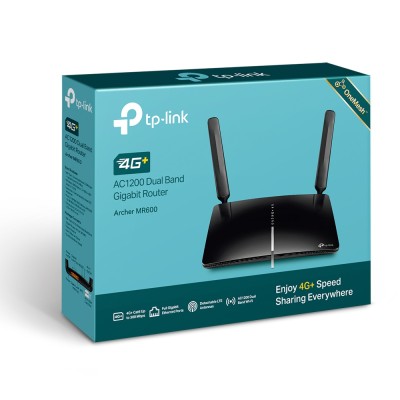 Маршрутизатор AC1200 wireless 3G/4G modem router, cat6, FDD/TDD, 4 GE ports