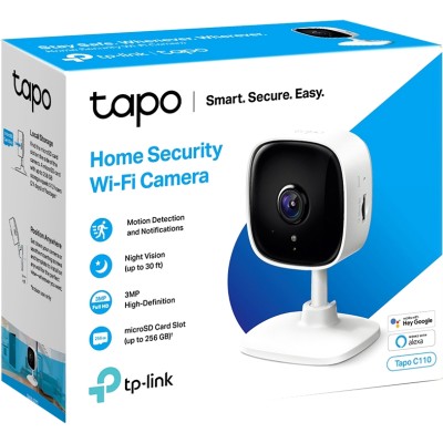 Камера Home Security Wi-Fi Station Camera, 3MP, Remote Live View, 10m Night Vision, 2-way talk