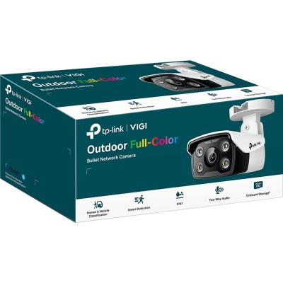 Уличная цилиндрическая камера 3 Мп с цветным ночным видением 3MP Outdoor Full-Color Bullet Network Camera 6mm
