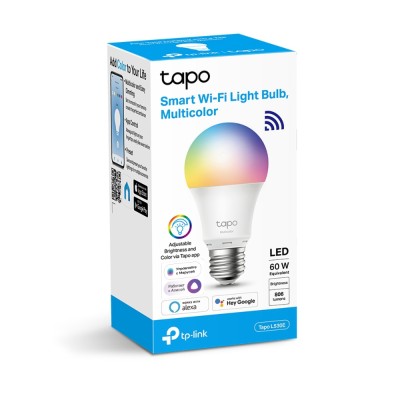 Умная Wi-Fi лампа Smart Wi-Fi Light Bulb, Multicolor, 2-Pack