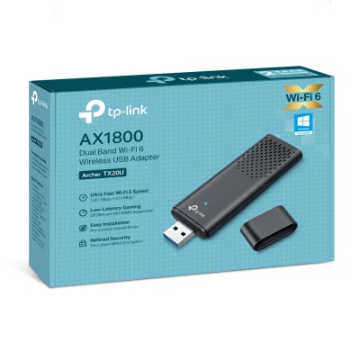 Адаптер Wi-Fi AX1800 Dual Band Wi-Fi 6 USB Adapter