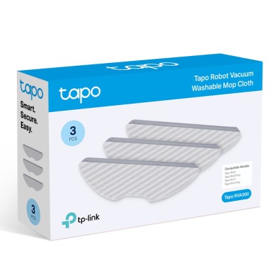 Многоразовая тряпка для роботов-пылесосов Tapo RV30 Plus, Tapo RV30, Tapo RV10 Plus и Tapo RV10 Tapo Robot Vacuum Washable Mop Cloth