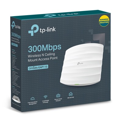 Точка доступа 300Mbps Wireless N Ceiling Mount Access Point, Qua EUplug