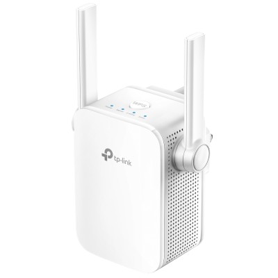 Усилитель Wi-Fi AC750 Wi-Fi Range Extender, Wall Plugged, 433Mbps at 5GHz + 300Mbps at 2.4GHz, 802.11ac/a/b/g/n, 1 10/100M LAN, WPS button, 2 fixed a