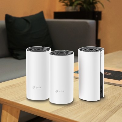 Точка доступа AC1200 Whole-Home Mesh Wi-Fi System, Qualcomm CPU, 867Mbps at 5GHz+300Mbps at 2.4GHz, 2 Gigabit Ports, 2 internal antennas