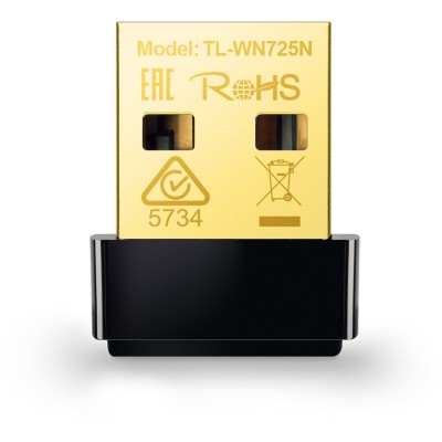 Адаптер Wi-Fi 150Mbps Wireless N Nano USB Adapter, Nano Size, Realtek, 2.4GHz, 802.11n/g/b, QSS button, autorun utility