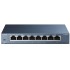 Коммутатор 8-port Desktop Gigabit Switch, 8 10/100/1000M RJ45 ports, metal case