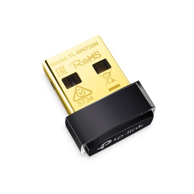 Адаптер Wi-Fi 150Mbps Wireless N Nano USB Adapter, Nano Size, Realtek, 2.4GHz, 802.11n/g/b, QSS button, autorun utility