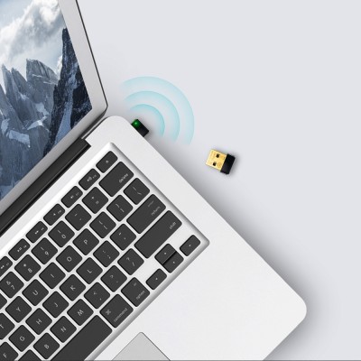 Адаптер Wi-Fi 150Mbps Wireless N Nano USB Adapter, Nano Size, Realtek, 2.4GHz, 802.11n/g/b, QSS button, autorun utility