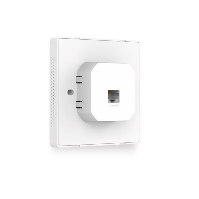 Точка доступа 300Mbps Wireless N Wall-Plate Access Point, Qualcomm, 300Mbps at 2.4GHz, 802.11b/g/n, 2 10/100Mbps LAN, 802.3af PoE Supported, Compatibl