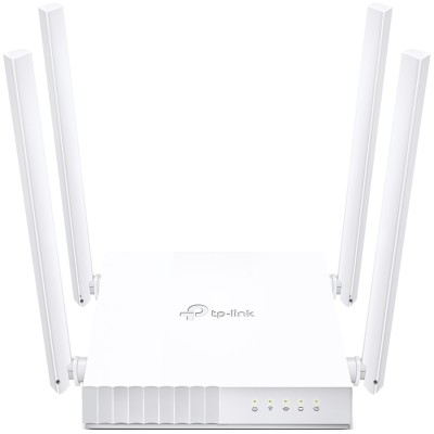 Маршрутизатор AC750 Wireless Dual Band Router, 433 at 5 GHz +300 Mbps at 2.4 GHz, 802.11ac/a/b/g/n, 1 port WAN 10/100 Mbps + 4 ports LAN 10/100 Mbps,