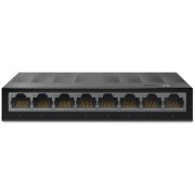 Коммутатор 8 ports Giga Unmanaged switch, 8 10/100/1000Mbps RJ-45 ports, plastic shell, desktop and wall mountable