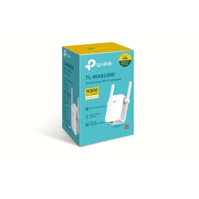 Усилитель Wi-Fi 300Mbps WiFi Range Extender/Entertainment Adapter, 2T2R, 2.4GHz, 802.11b/g/n, 1 10/100Mbps LAN port, 2 external antennas