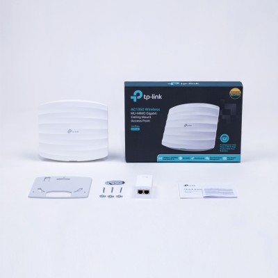 Точка доступа V4 AC1350 MU-MIMO Gb Ceiling Mount Access Point, 802.11a/b/g/n/ac wave 2, 802.3af Standard PoE and Passive PoE (Passive POE Adapter incl