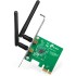 Адаптер Wi-Fi 300Mbps Wireless N PCI Express Adapter, Atheros, 2T2R, 2.4GHz, 802.11n/g/b, 2 detachable antennas