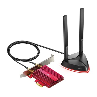 Адаптер Wi-Fi 11AX 3000Mbps dual-band PCI-E adapter, two external Antennas