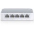 Коммутатор 5-port 10/100M mini Desktop Switch, 5 10/100M RJ45 ports, Plastic case