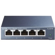 Коммутатор 5-port Desktop Gigabit Switch, 5 10/100/1000M RJ45 ports, metal case