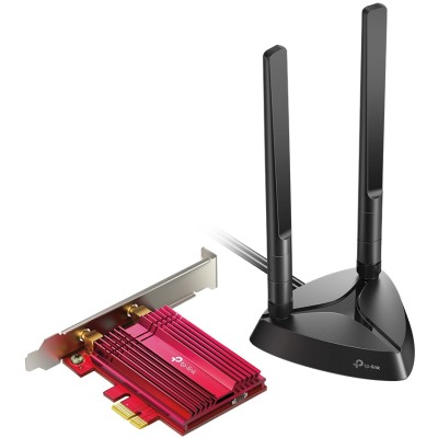 Адаптер Wi-Fi 11AX 3000Mbps dual-band PCI-E adapter, two external Antennas