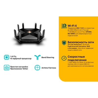 Маршрутизатор TP-Link Archer AX6000