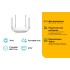 Маршрутизатор AC1200 Wireless Dual Band Router, Mediatek, 1 WAN + 4 LAN ports 10/100 Mbps, 4 fixed antennas