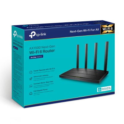 Маршрутизатор AX1500 Dual-Band Wi-Fi 6 Router