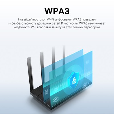 Маршрутизатор AX1500 Dual-Band Wi-Fi 6 Router