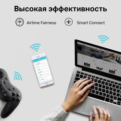 Двухдиапазонный гигабитный Wi-Fi роутер AC1900 с поддержкой MU?MIMO AC1900 Dual-Band Wi-Fi Router