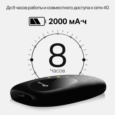 Маршрутизатор 150Mbps 4G LTE Mobile Wi-Fi, N300 Wi-Fi, internal 3G/4G Modem, Standard SIM card slot