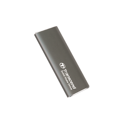 Твердотельный накопитель Transcend External SSD ESD265C, 500GB, Type-C, USB 3.2 Gen2, R/W 1050/950MB/s, 81x33x7mm, два кабеля в комплекте (5 лет)