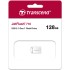Флеш-накопитель Transcend 128GB JetFlash 710S (Silver) USB 3.1 R/W 90/6 MB/s