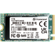 Твердотельный накопитель Transcend SSD MTE400S, 512GB, M.2(22x42mm), NVMe, PCIe 3.0 x4, 3D TLC, R/W 2000/900MB/s, IOPs 53 000/235 000, TBW 200, DWPD 0.2 (5 лет)