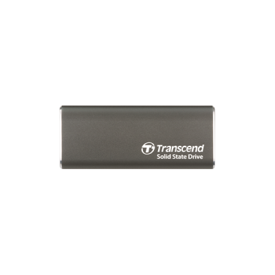 Твердотельный накопитель Transcend External SSD ESD265C, 500GB, Type-C, USB 3.2 Gen2, R/W 1050/950MB/s, 81x33x7mm, два кабеля в комплекте (5 лет)