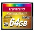 Карта памяти Transcend 64GB CompactFlash 1000x