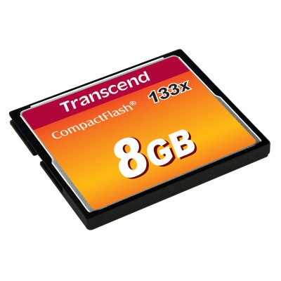 Карта памяти Transcend 8GB CF Card (133X)