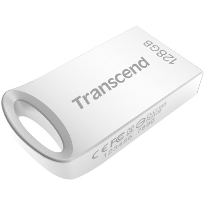 Флеш-накопитель Transcend 128GB JetFlash 710S (Silver) USB 3.1 R/W 90/6 MB/s