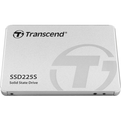 Твердотельный накопитель Transcend SSD SSD225S, 500GB, 2.5" 7mm, SATA3, R/W 530/480MB/s, IOPs 55 000/75 000, TBW 180, DWPD 0.3 (3 года)