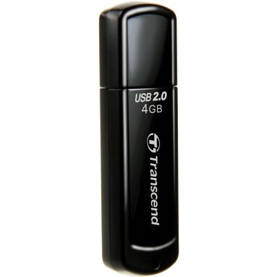 Флеш-накопитель Transcend 4GB JetFlash 350 (Black) USB 2.0