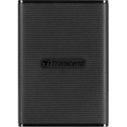 Твердотельный накопитель Transcend External SSD ESD270C, 250GB, Type-C, USB 3.1 Gen2, R/W 520/460MB/s, 77x56x10mm, Black (3 года)