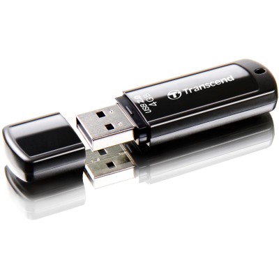 Флеш-накопитель Transcend 4GB JetFlash 350 (Black) USB 2.0