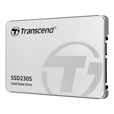 Твердотельный накопитель Transcend SSD SSD230S, 256GB, 2.5" 7mm, SATA3, 3D TLC, R/W 530/400MB/s, IOPs 65 000/85 000, DRAM buffer 256MB, TBW 140, DWPD 0.3 (5 лет)