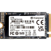 Твердотельный накопитель Transcend SSD MTE410S, 1000GB, M.2(22x42mm), NVMe, PCIe 4x4, 3D TLC, R/W 5000/3500MB/s, IOPs 570 000/700 000, TBW 600, DWPD 0.33, DRAM-less (5 лет)