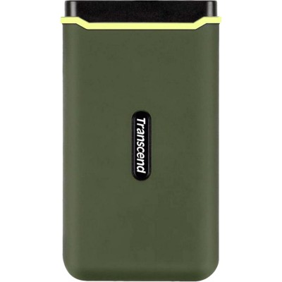 Твердотельный накопитель Transcend External SSD ESD380C, 2000GB, Type-C, USB 3.2 Gen2, R/W 2000/2000MB/s, 97x54x13mm, два кабеля в комплекте (5 лет)