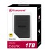 Твердотельный накопитель Transcend External SSD ESD270C, 1000GB, Type-C, USB 3.1 Gen2, R/W 520/460MB/s, 77x56x10mm, Black (3 года)