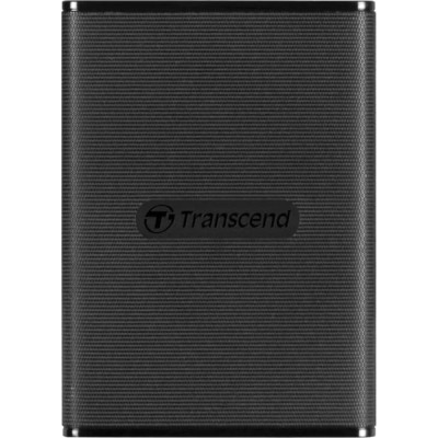 Transcend External SSD ESD270C, 500GB, Type-C, USB 3.1 Gen2, R/W 520/460MB/s, 77x56x10mm, Black (3 года)