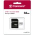 Карта памяти Transcend 32GB microSDHC Class 10 UHS-I U1 R95, W45MB/s with SD adapter