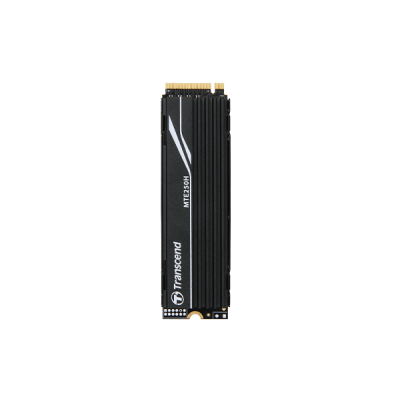 Твердотельный накопитель Transcend SSD MTE250H, 2000GB, M.2(22x80mm), NVMe 1.4, PCIe 4.0 x4, 3D NAND, R/W 7100/6500MB/s, IOPs 530 000/420 000, DRAM buffer 2048MB, TBW 1560, DWPD 0.43, with Metal Heat