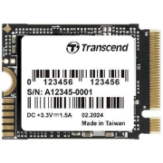 Твердотельный накопитель Transcend SSD MTE310S, 512GB, M.2(22x30mm), NVMe, PCIe 4x4 , 3D TLC, R/W 3300/1700 MB/s, IOPs 330 000/690 000, TBW 300, DWPD 0.33, DRAM-less (5 лет)