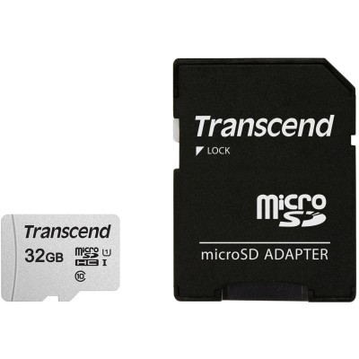 Карта памяти Transcend 32GB microSDHC Class 10 UHS-I U1 R95, W45MB/s with SD adapter