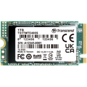 Твердотельный накопитель Transcend SSD MTE400S, 1024GB, M.2(22x42mm), NVMe, PCIe 3.0 x4, 3D TLC, R/W 2000/1700MB/s, IOPs 102 000/275 000, TBW 400, DWPD 0.2 (5 лет)